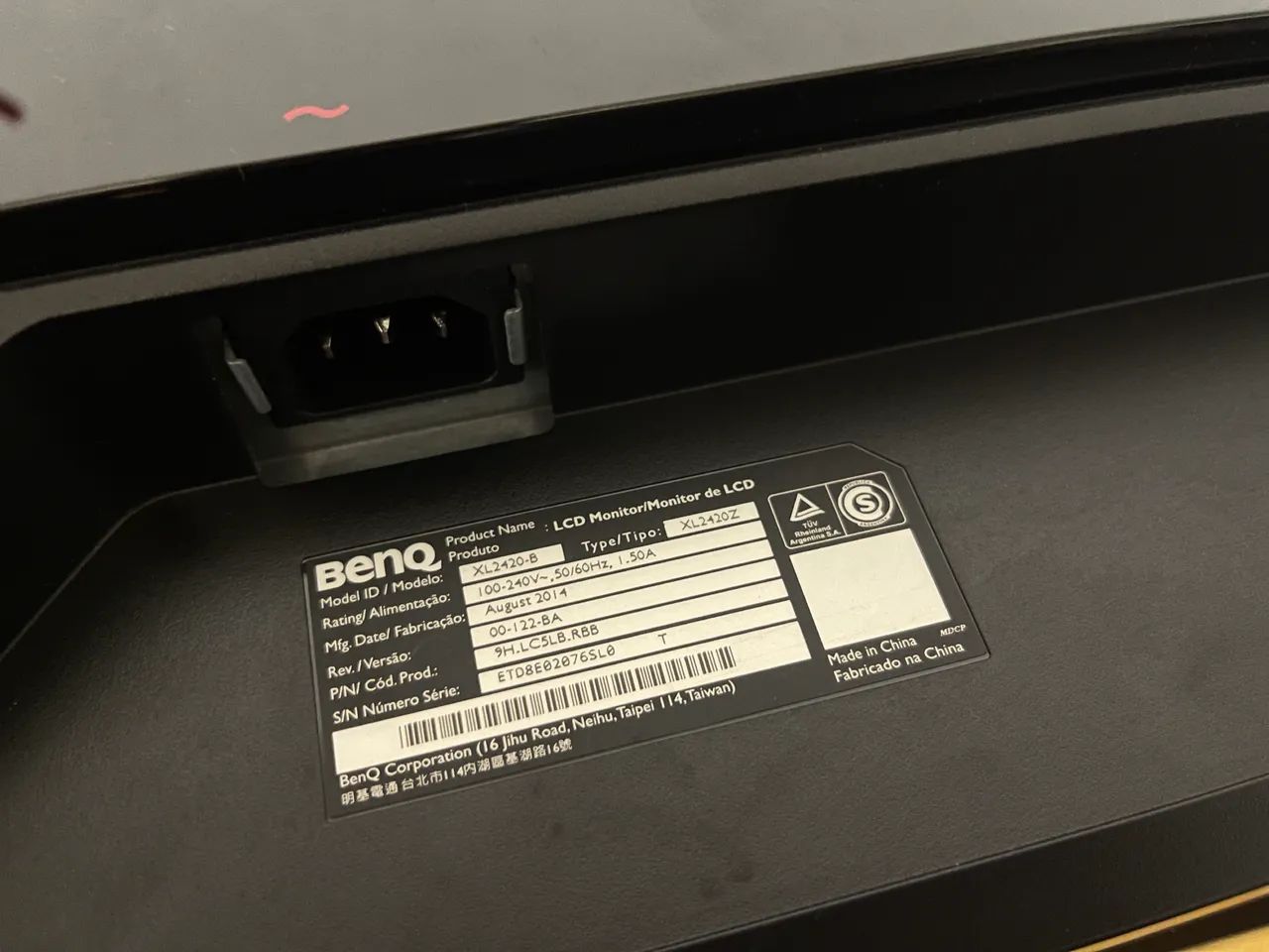 Monitor Benq 144Hz Xl2420z - Foto 4