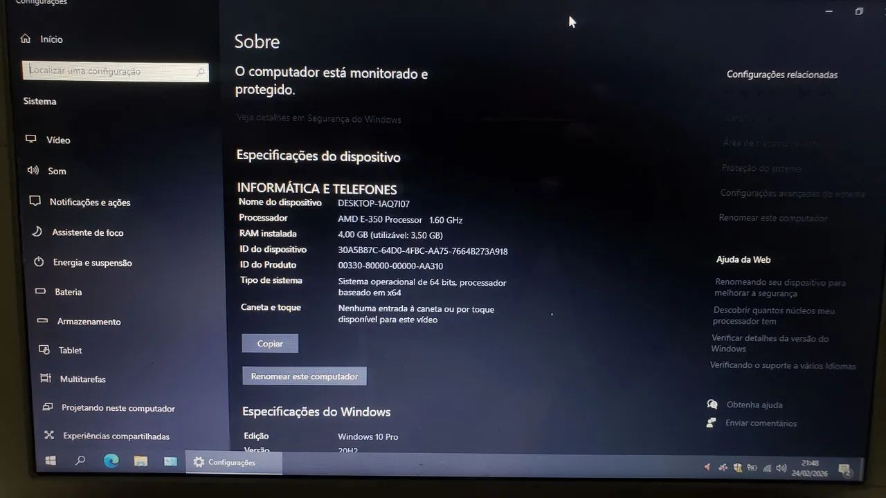 Notebook samsung rv415  - Foto 2