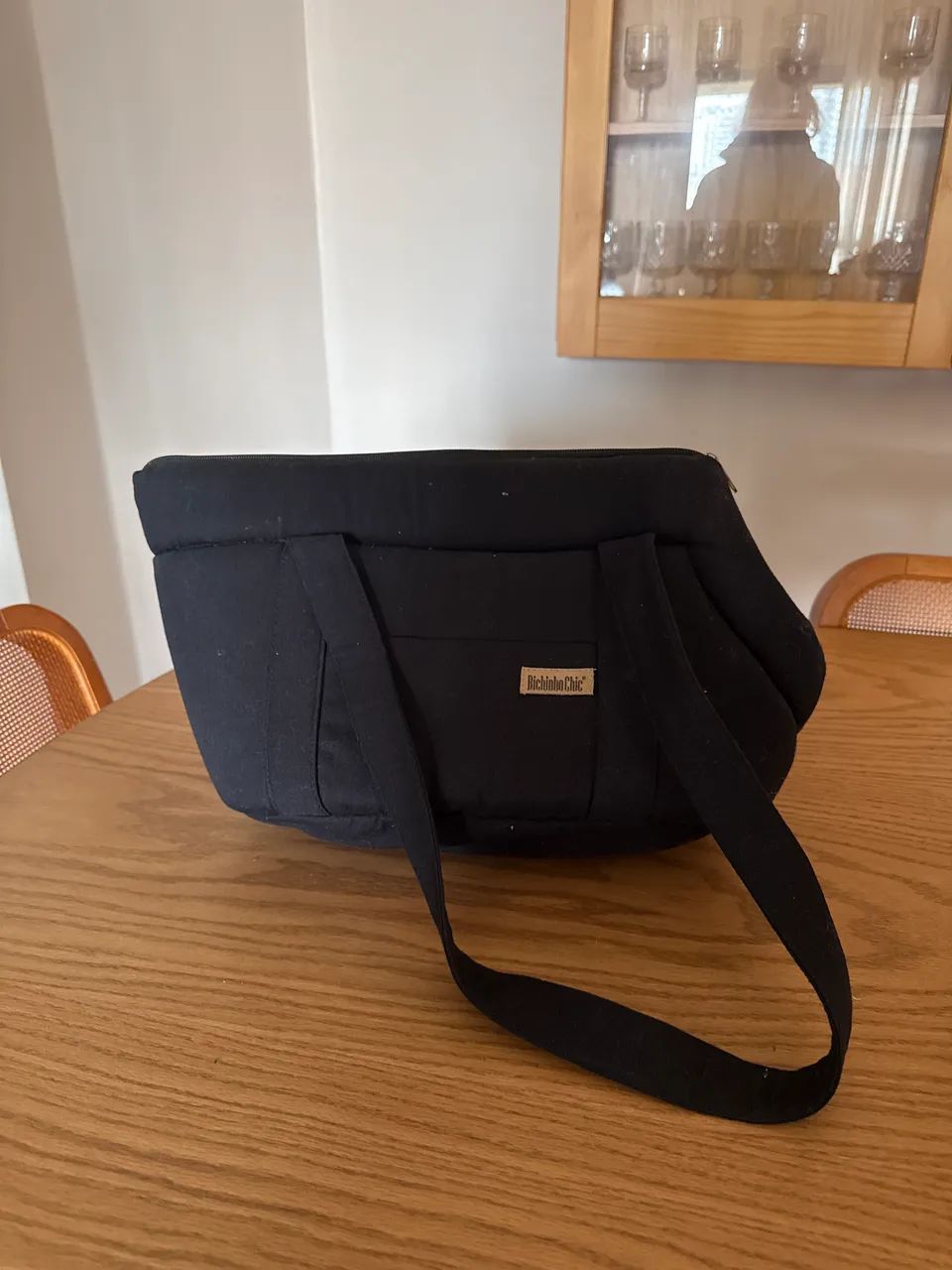 Bolsa bichinho chic preta 