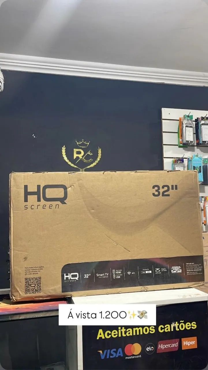 TV SMART 32 POLEGADAS HQ LACRADA