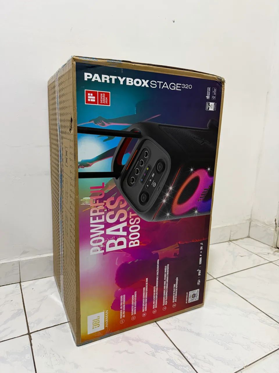 JBL Partybox 320 lacrada - Foto 5