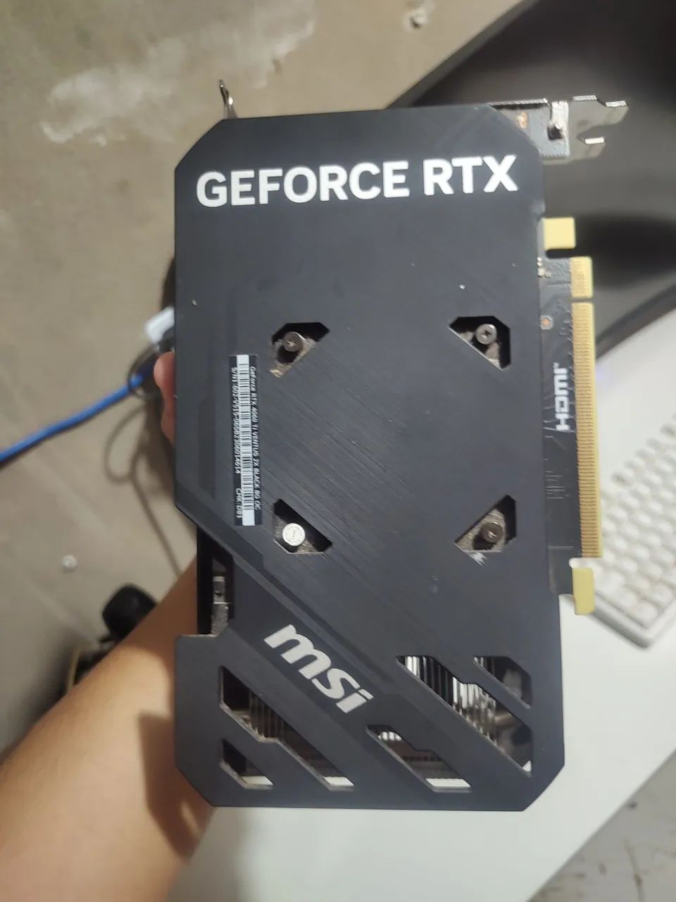 RTX 4060 Ti, 8gb, MSI