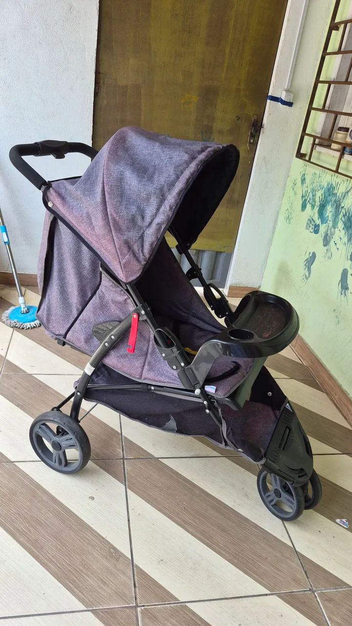 CARRINHO DE BEBE GALZERANO USADO - Foto 2