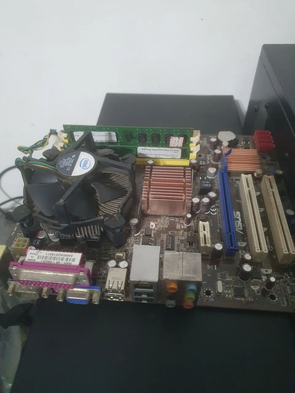 Kit placa mãe, processador e memória Intel E8400 - Foto 2