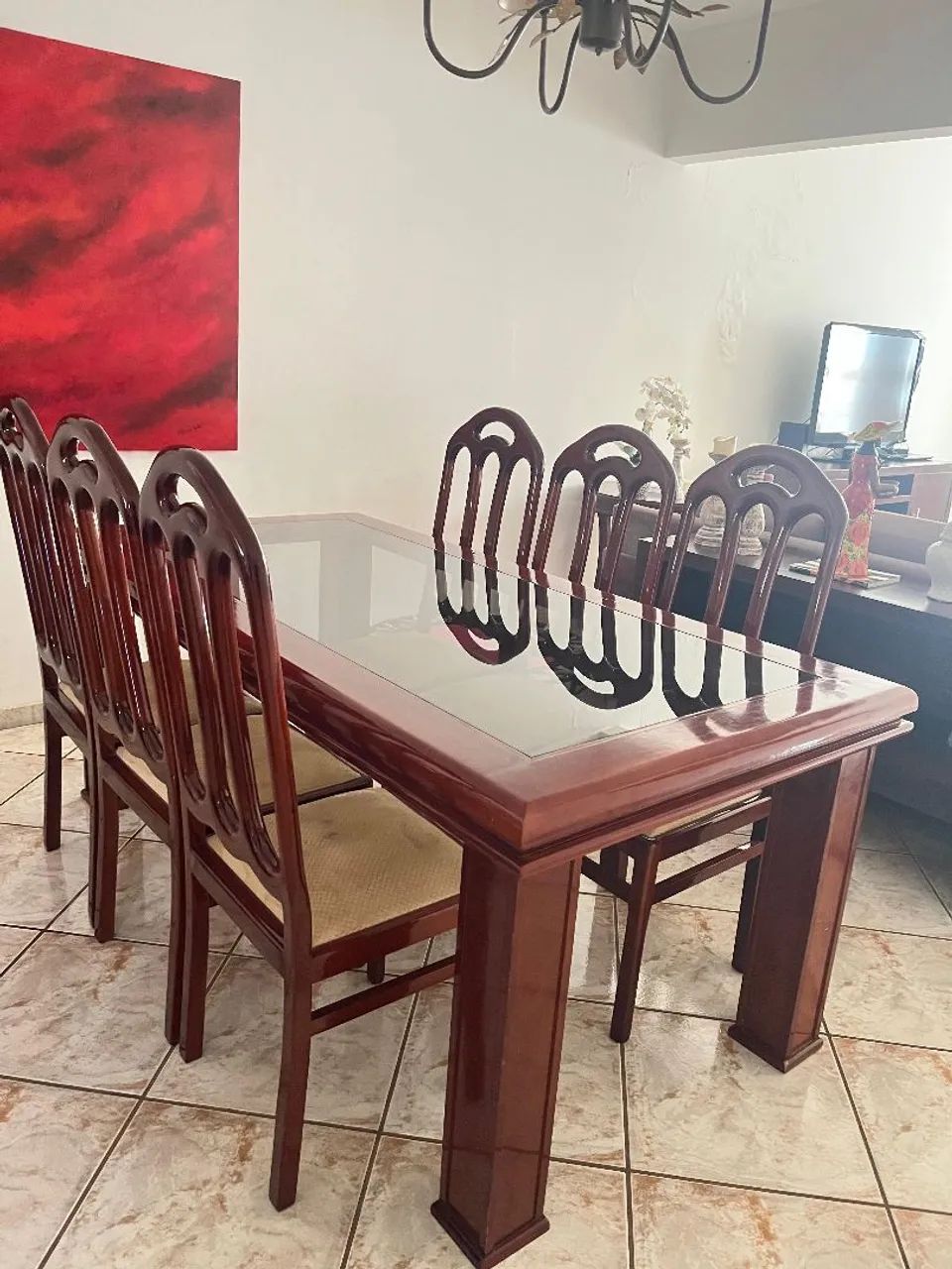 Jogo de jantar completo 