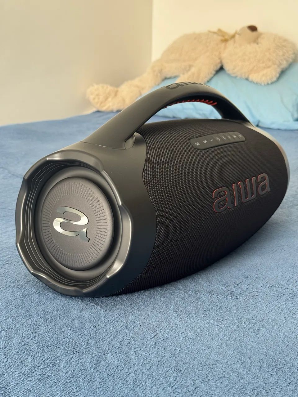 Caixa de som Boombox Aiwa - Foto 3