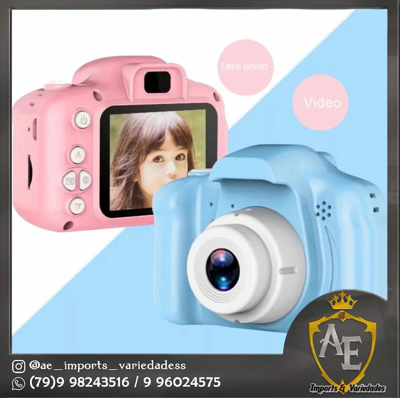 Camera fotográfica infantil 
