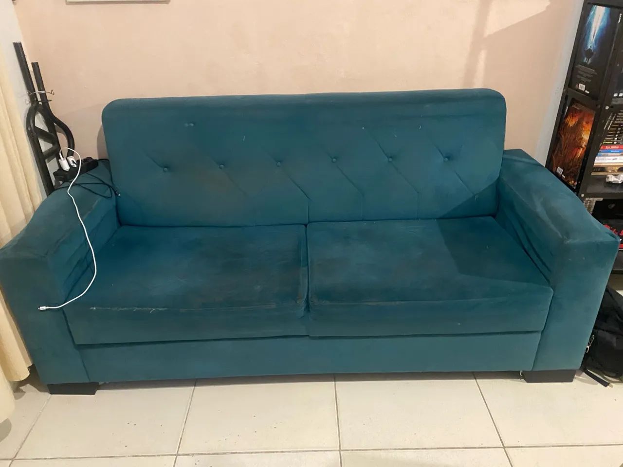 Sofa 3 lugares 2.00m - Foto 2