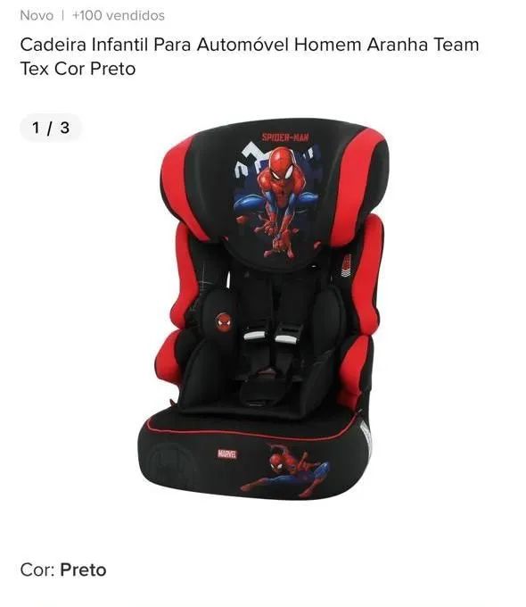 Cadeirinha Homem Aranha  - Foto 2
