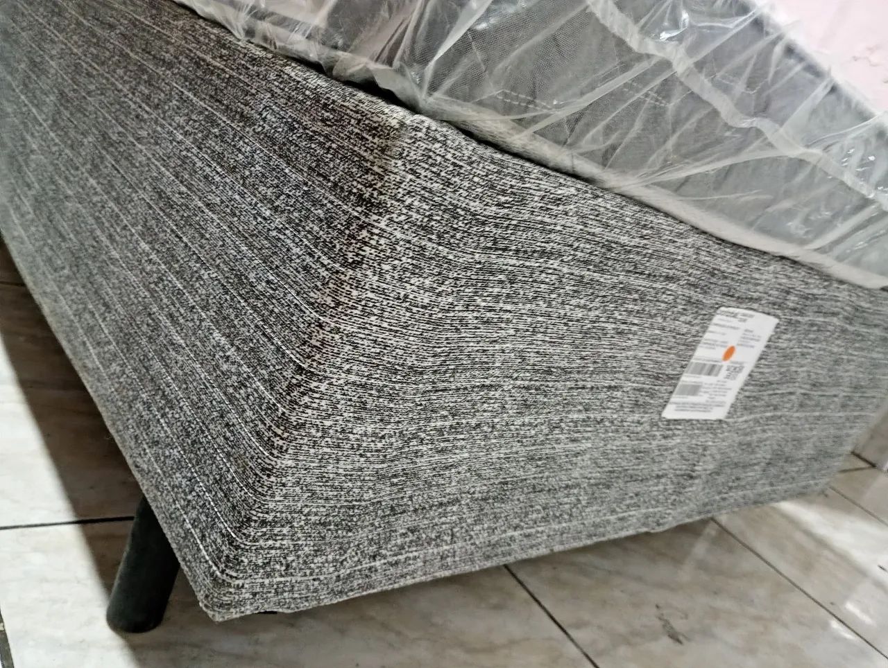 Cama box solteiro e colchão novo - Foto 5
