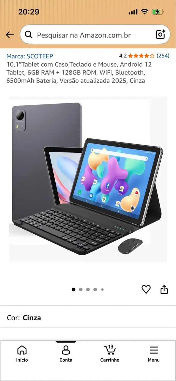 Tablet SCOTEEP 128GB - Foto 5