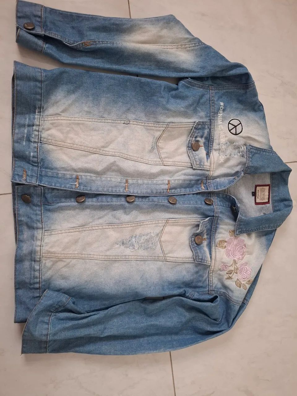 Casaco jeans novo - Foto 2