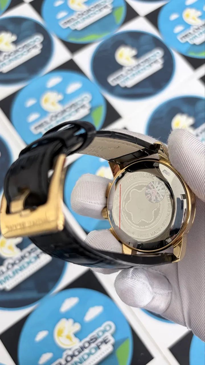 Relógio Montblanc Chronograph Masculino - Foto 5