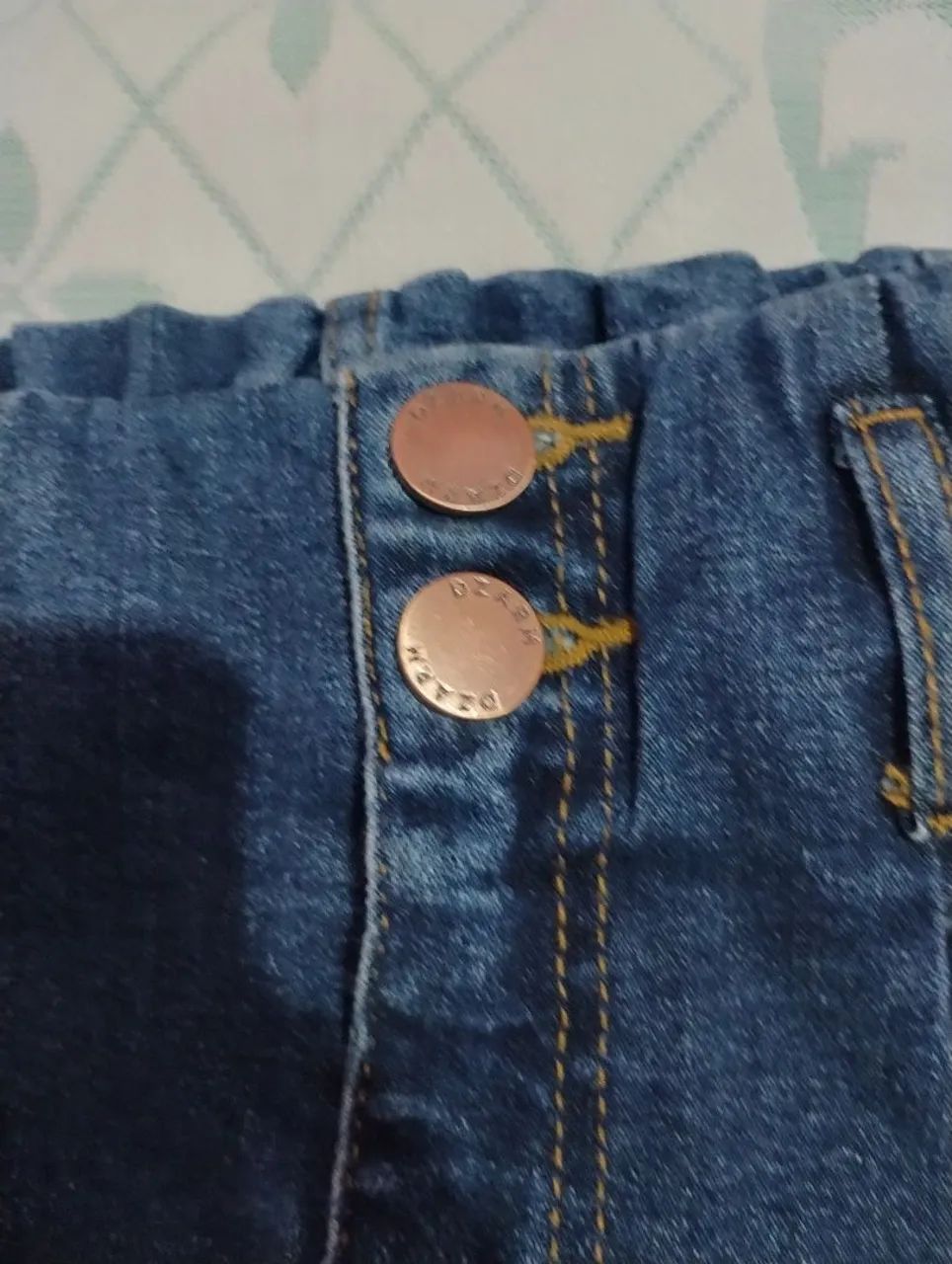 Saia Jeans Curta DZARM Número 36. Nova - Foto 3