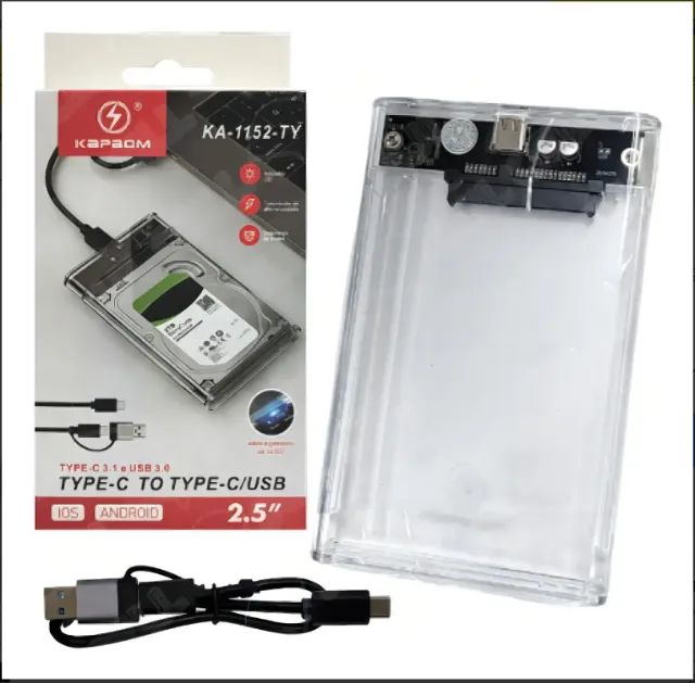 Kapbom Case Hd Externo Usb 3.0 HD 2.5 - Foto 3
