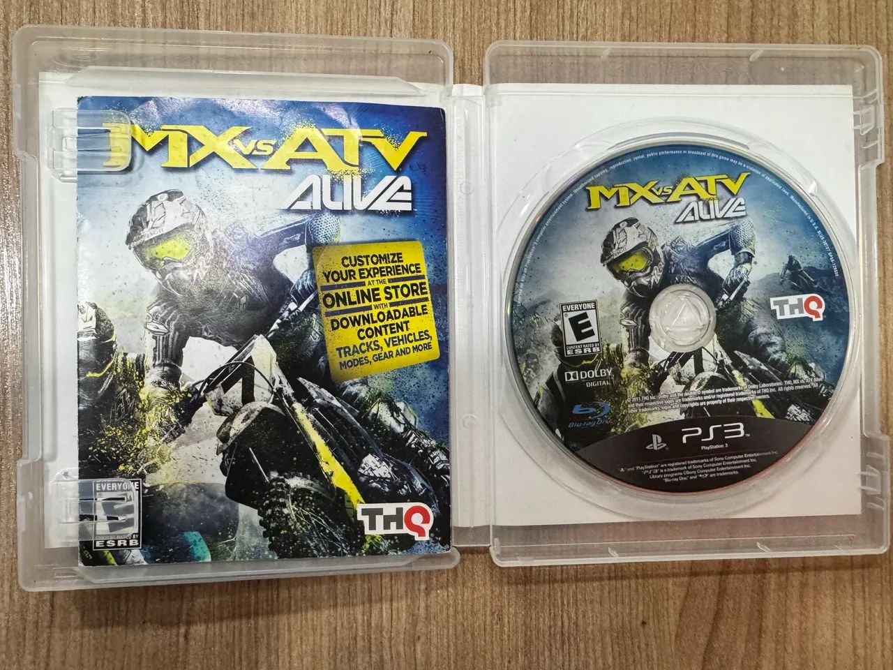 MX vs Atv para PS3