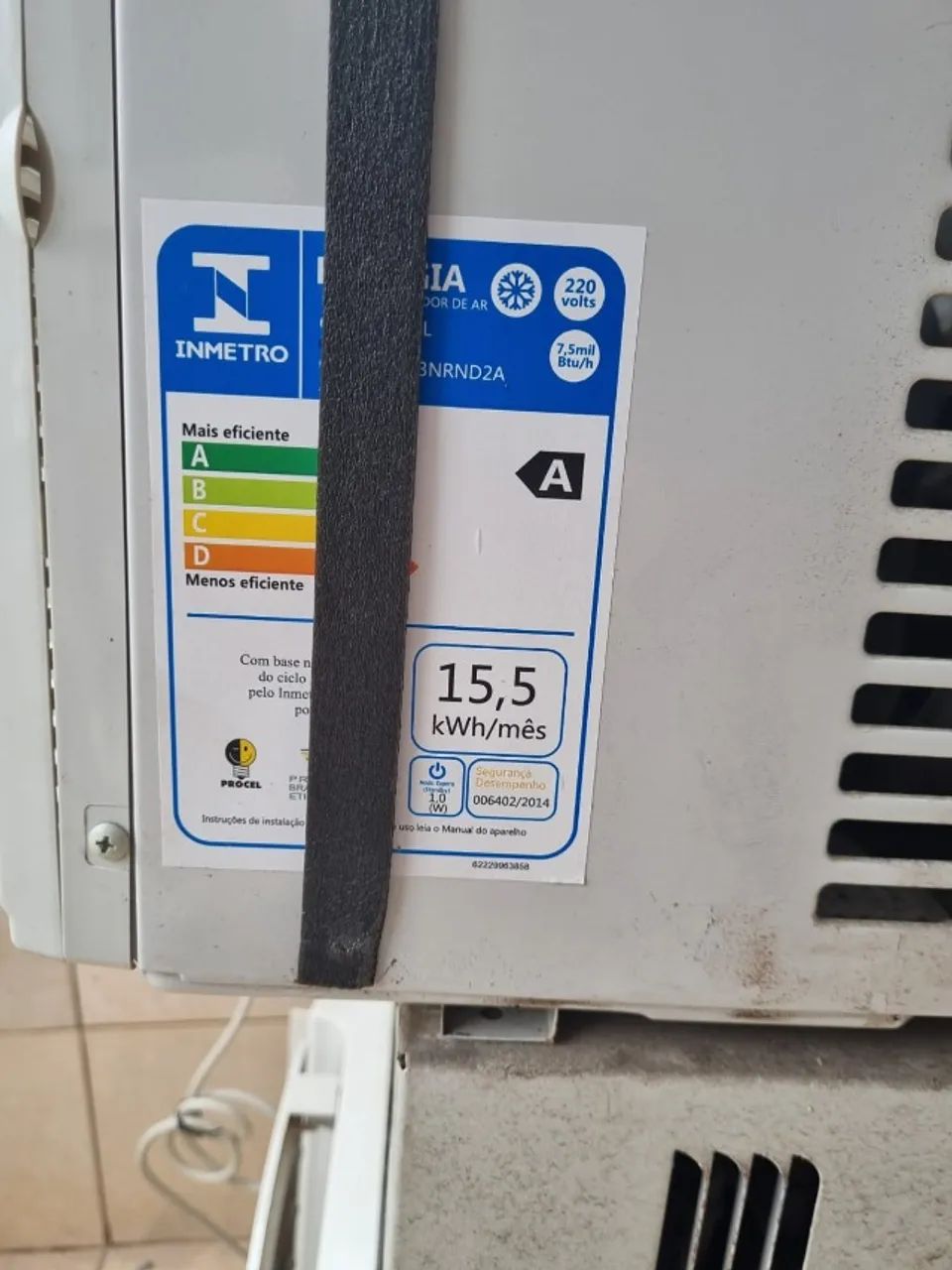 Ar condicionado de Parede 220V - Foto 2