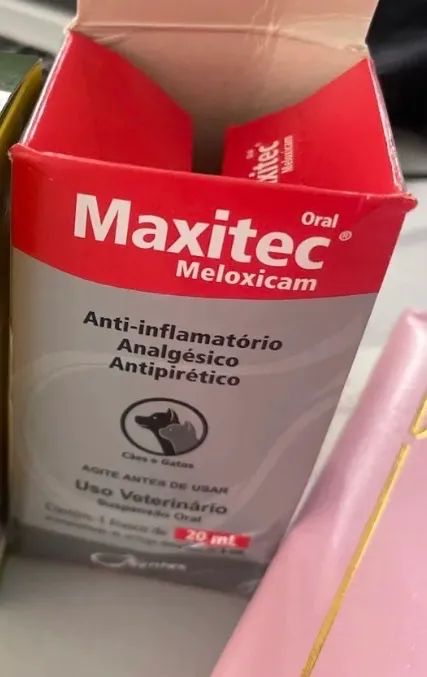 Maxitec anti inflamatório cães e gatos 