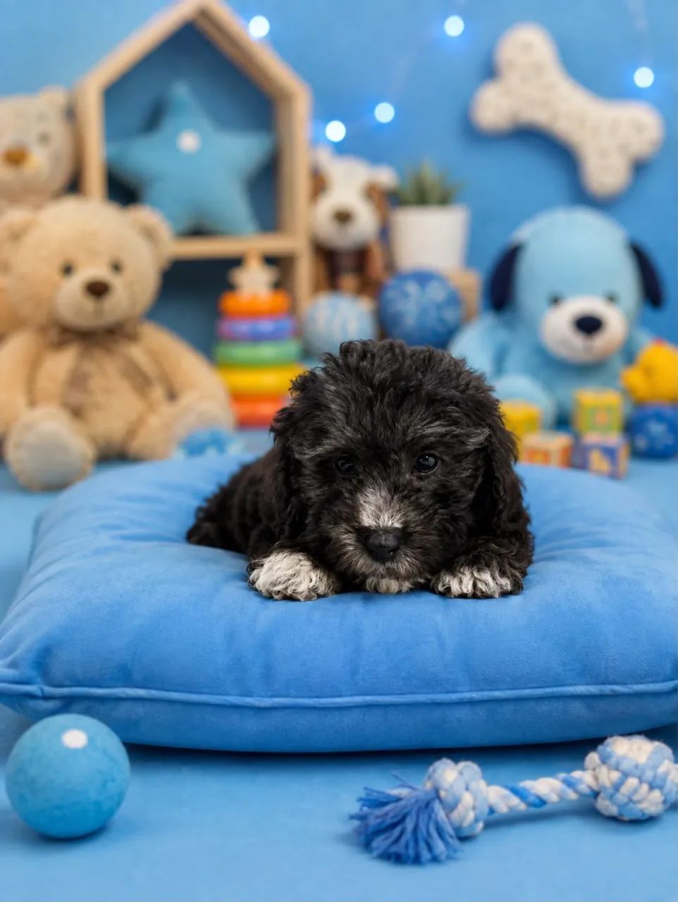 Poodle filhote menino