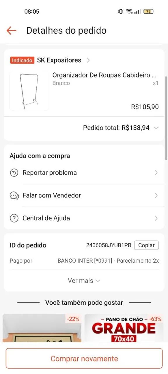 Arara de roupas - Foto 4