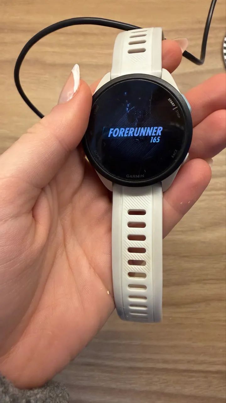 Garmin Forerunner 165 Branco Usado - Foto 4