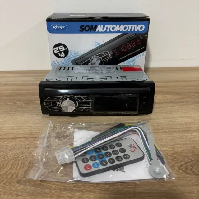 Som automotivo bluetooth - Entregamos