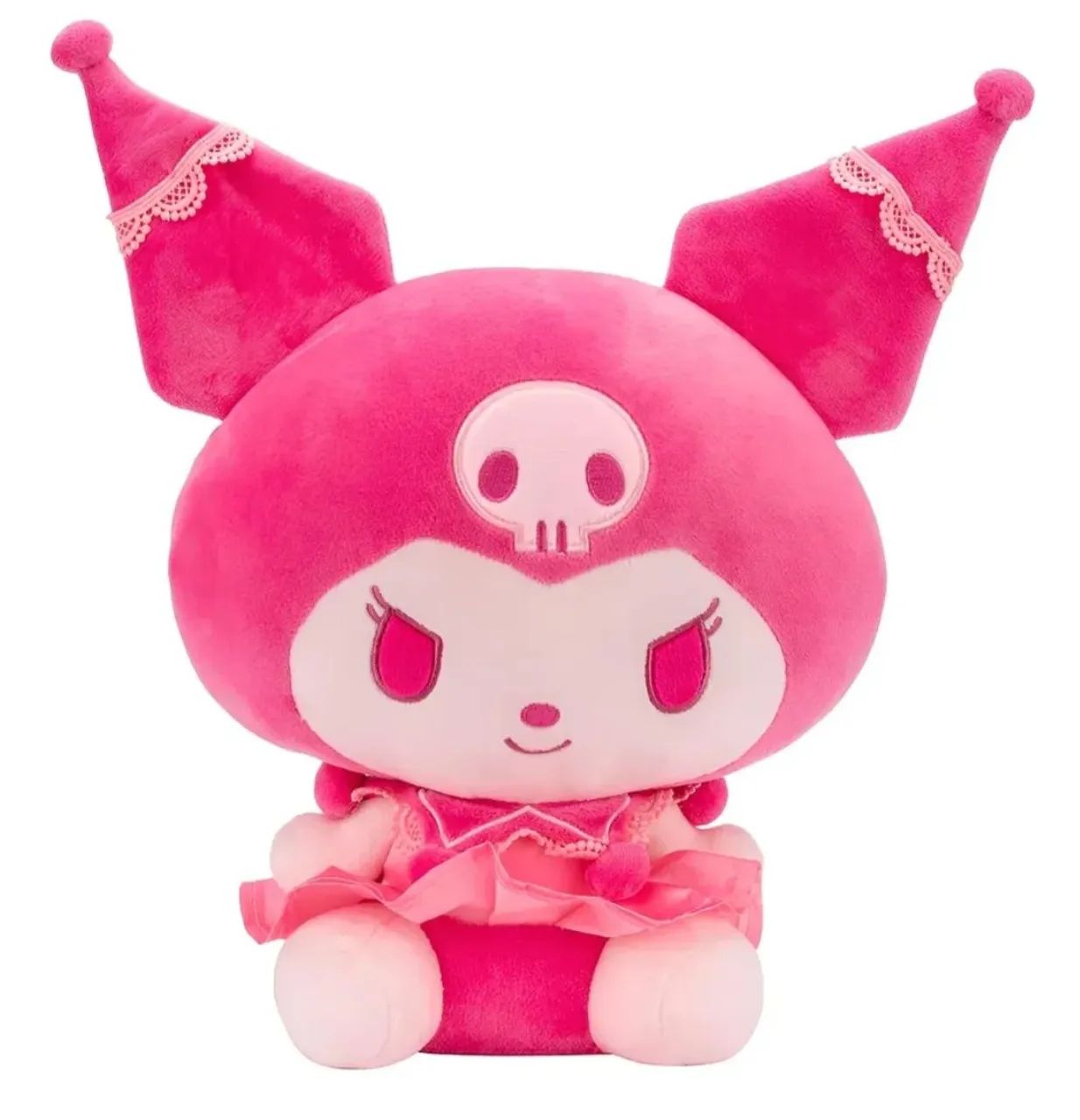 Pelúcia Kuromi Rosa Monocromática - Foto 4