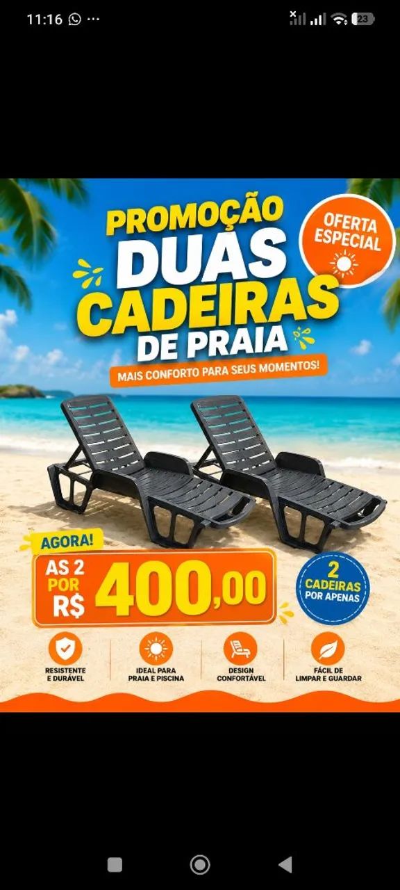 Cadeiras de piscina 