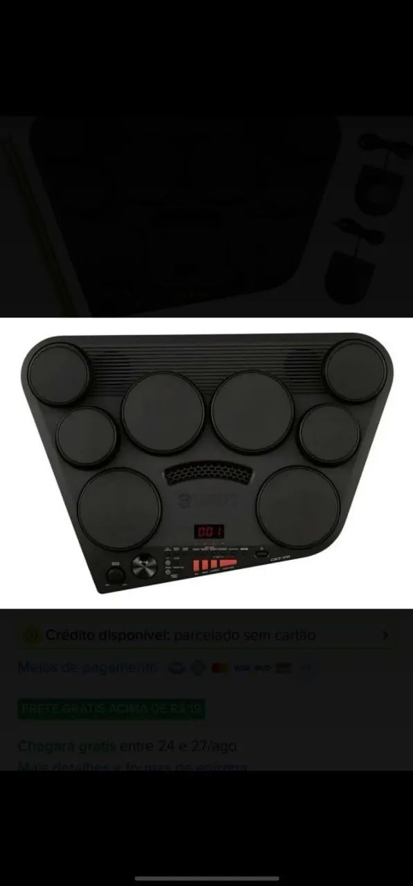 Bateria Eletrônica yamaha DD75 - Foto 2