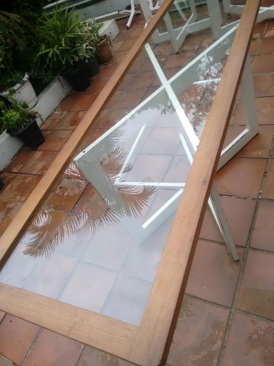Base para mesa ferro galvanizado - Foto 5