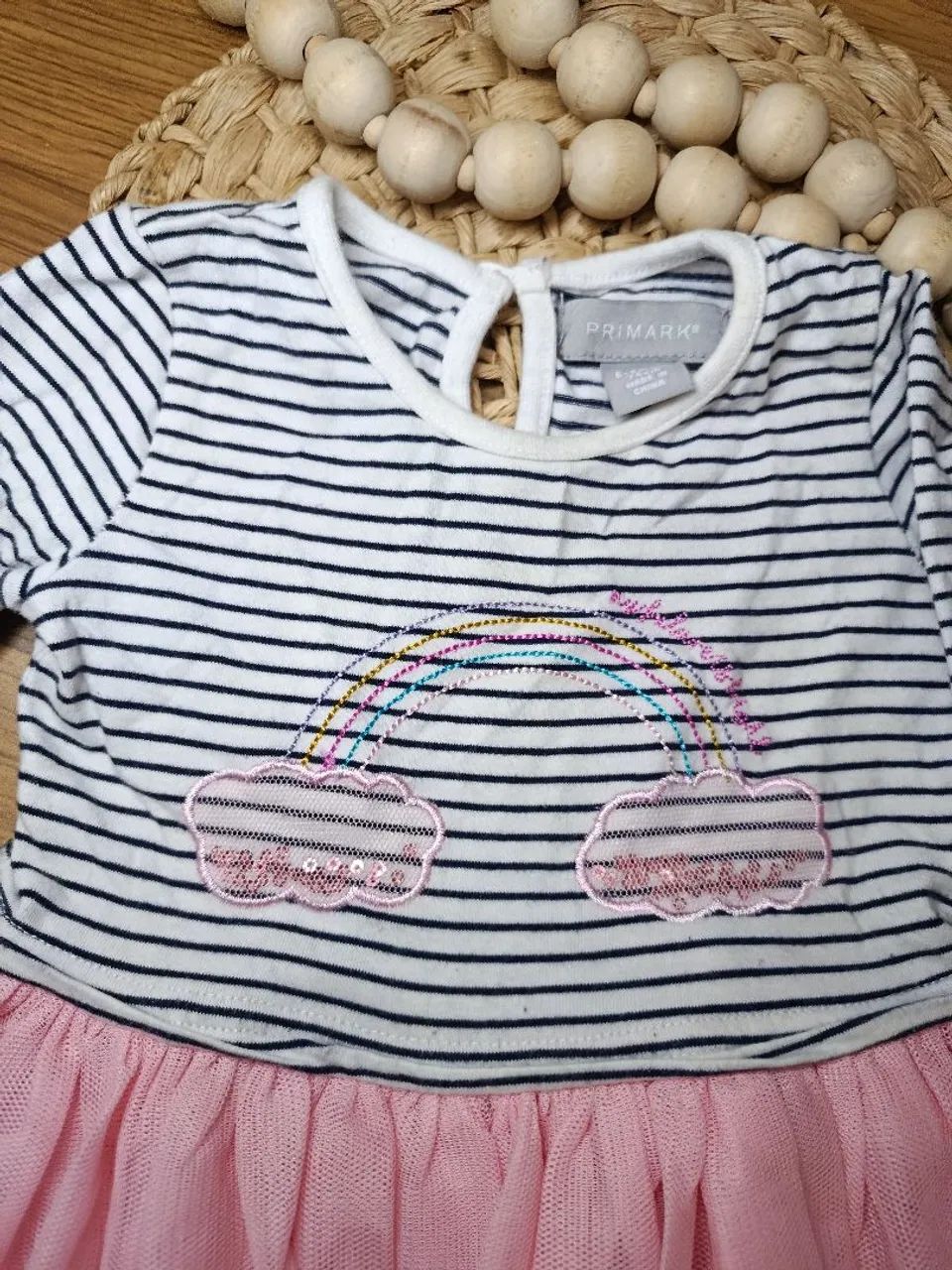 Vestido Primark 6/9m - Foto 2
