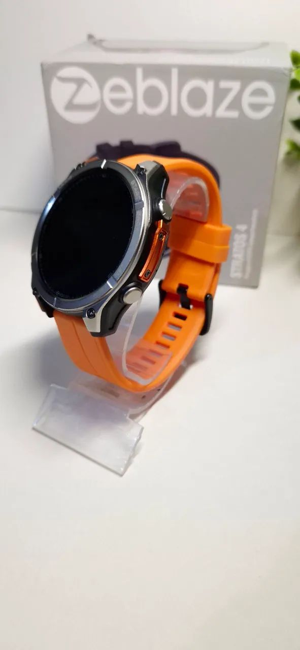 Relógio Smartwatch Zeblaze Stratos 4 - Foto 6