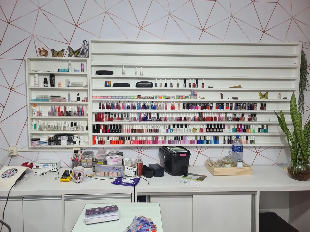 Expositor de esmalte 
