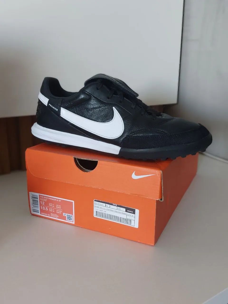 Chuteira Nike Premier 3 TF - Society - 44 - Calçados Esportivos