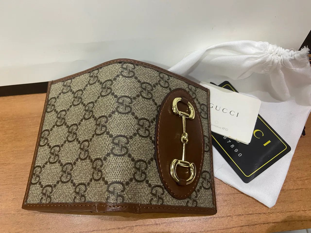Carteira gucci horsebit - Foto 4