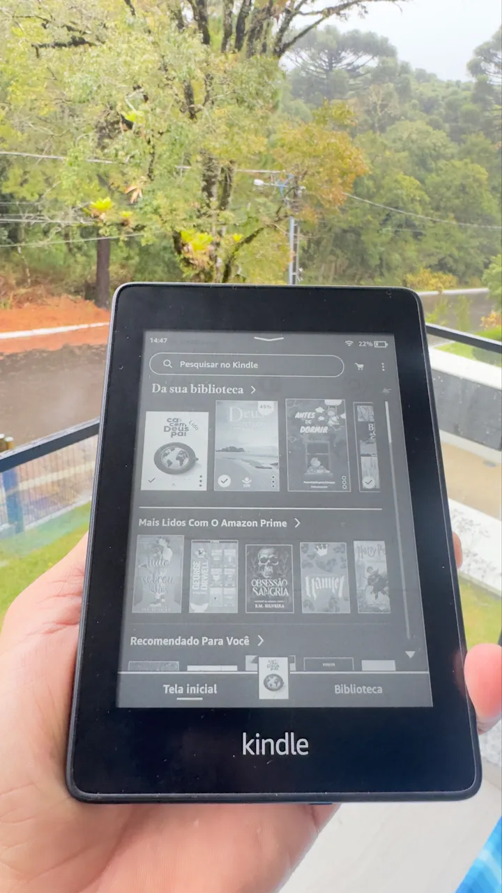 Kindle Paperwhite 10ª geração (8gb) + Capa Original - Tablets e E