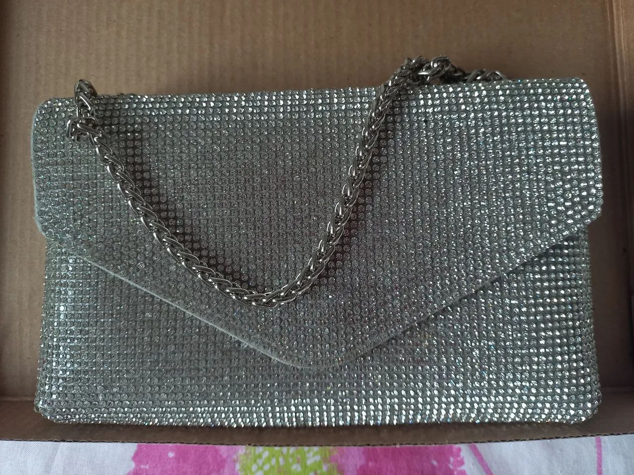Bolsa social com strass - Foto 5