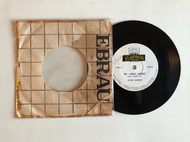 Stevie Wonder: My Cherie Amour - Disco Vinil Compacto - Foto 2