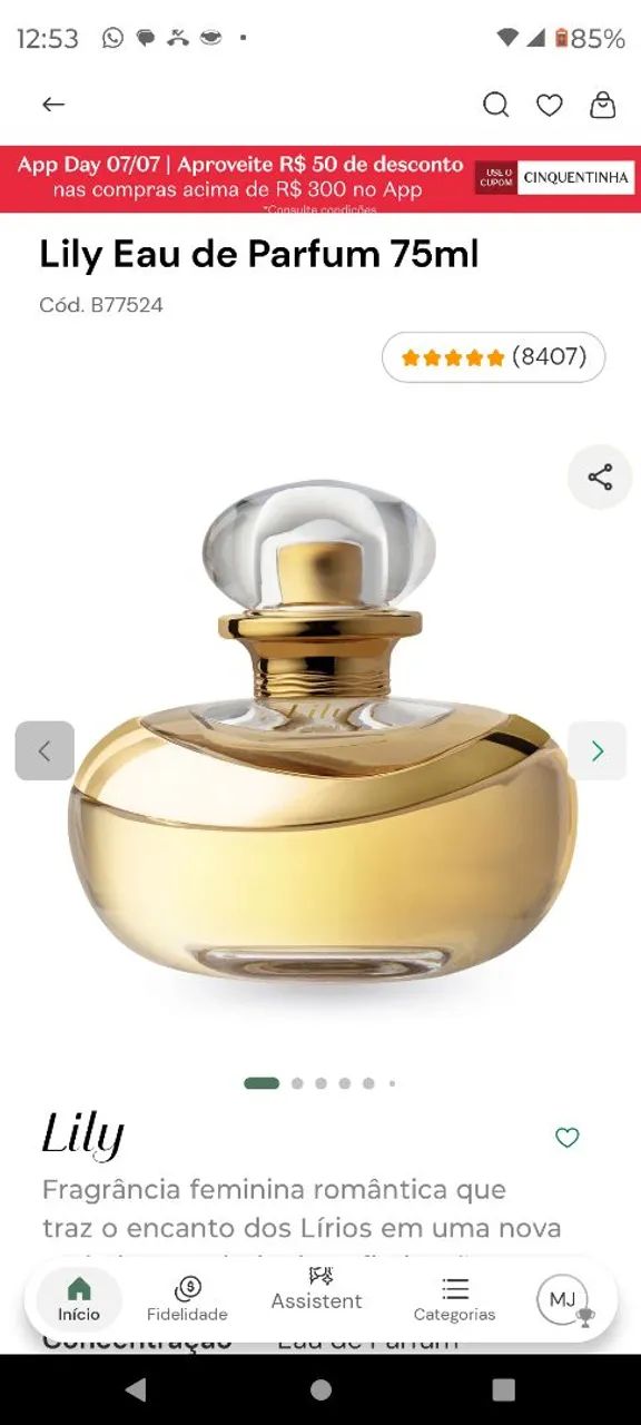 Lilly Eau de Parfum O boticário - Foto 2