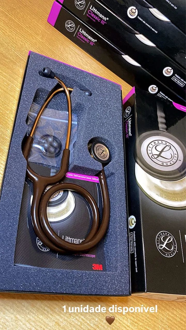 Estetoscópio Littmann lll- NOVO - Foto 4