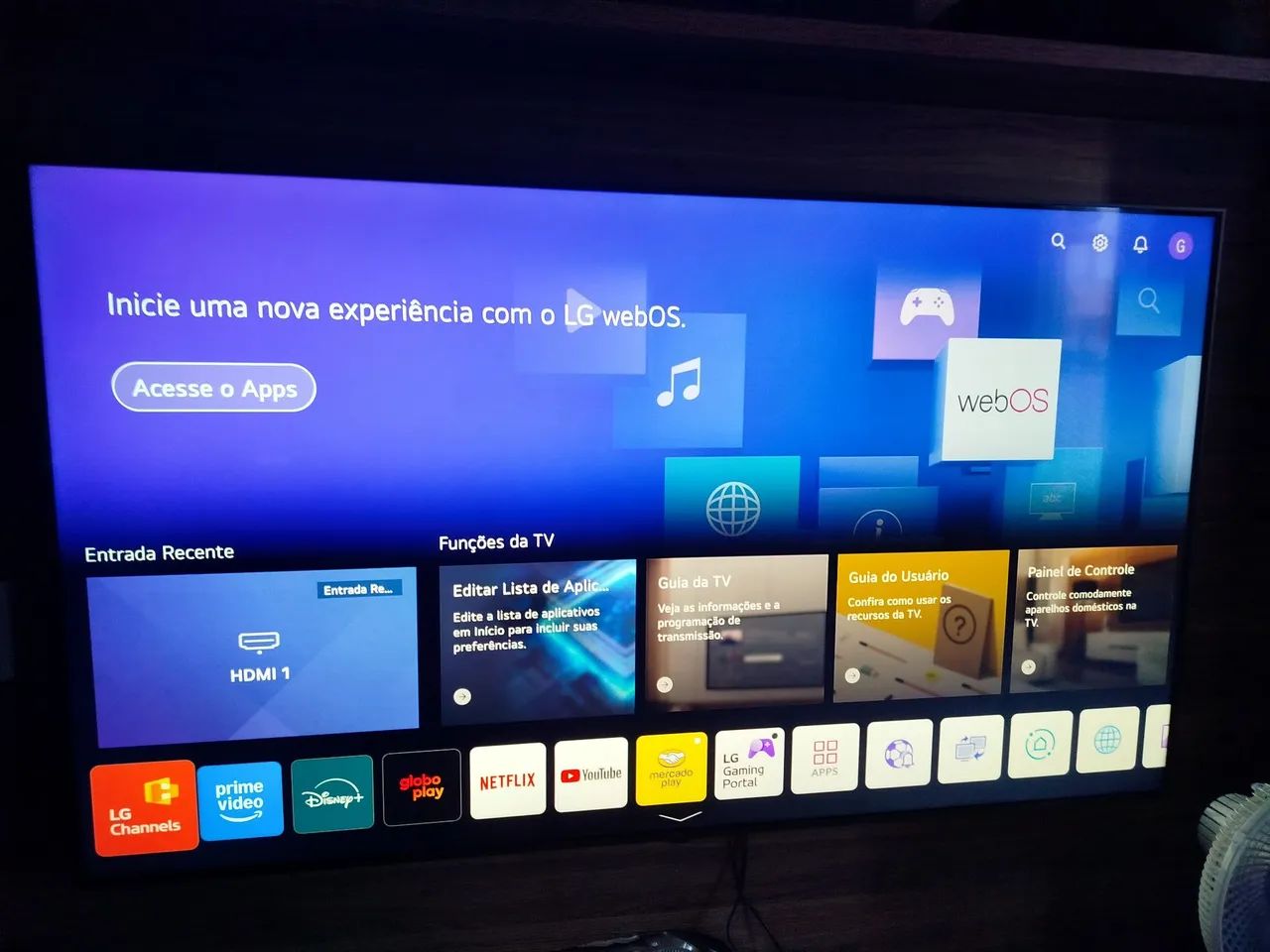 Tv LG 4K - 65 polegadas 
