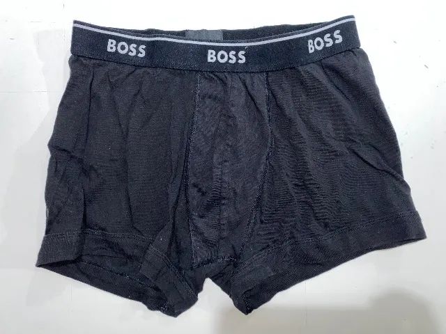 Cueca Boxer BOSS Usada Preta - Grife / Premium