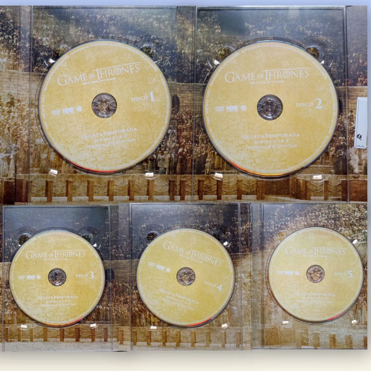 Game of Thrones quinta temporada completa digipack dvd original - Foto 4