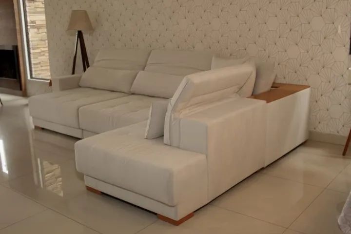 Sofá de Canto em Linho - Foto 3