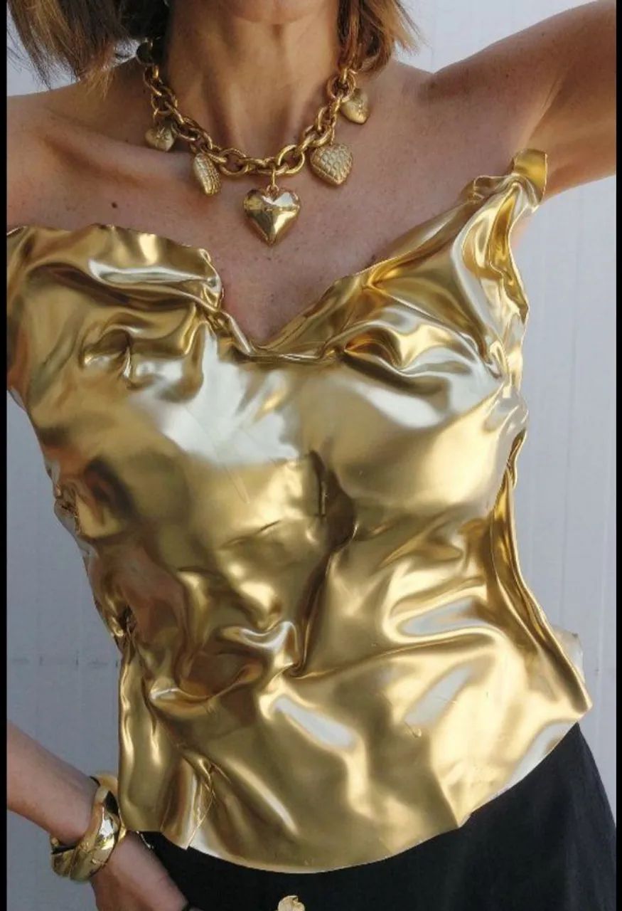 Corset prateado65579503767555123