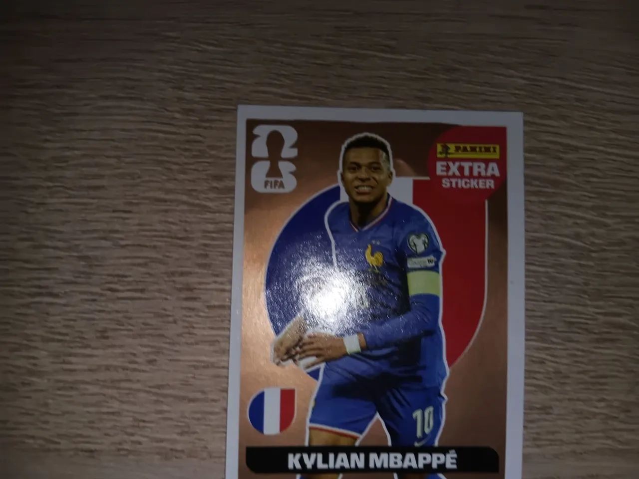 Figurinha Kylian mabappê extra sticker bronze - Foto 2