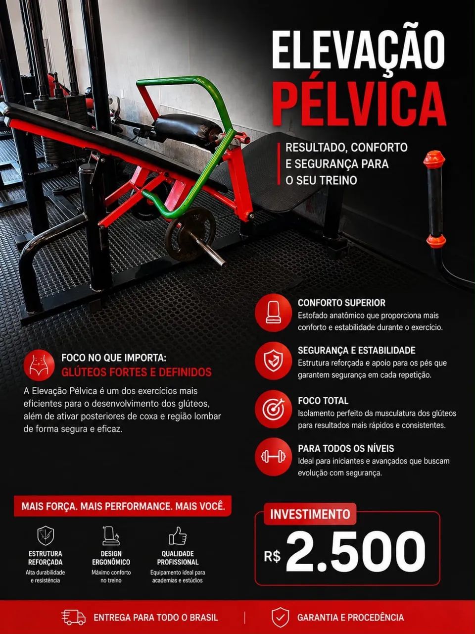 Aparelho de academia 