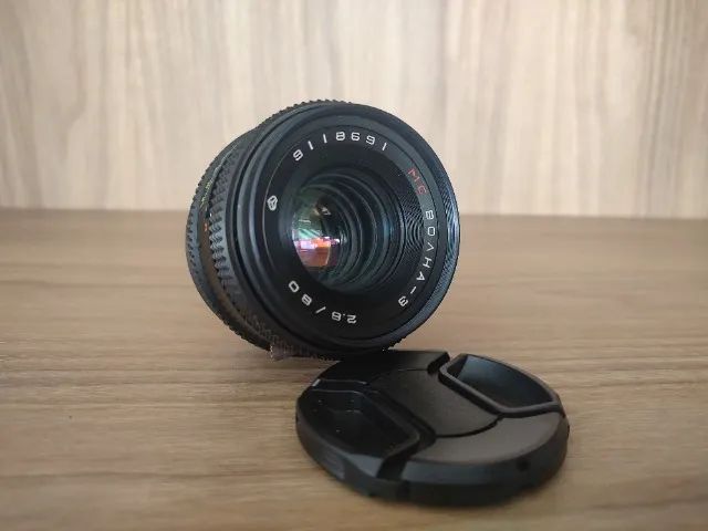 Lente Volna 3 80mm F/2.8 Pentacon Six Ou Kiev 60 Pentacon Six 