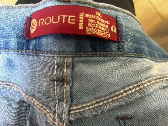 Calça Jeans Feminina n 40 - Marca Route (Semi nova) - Foto 4