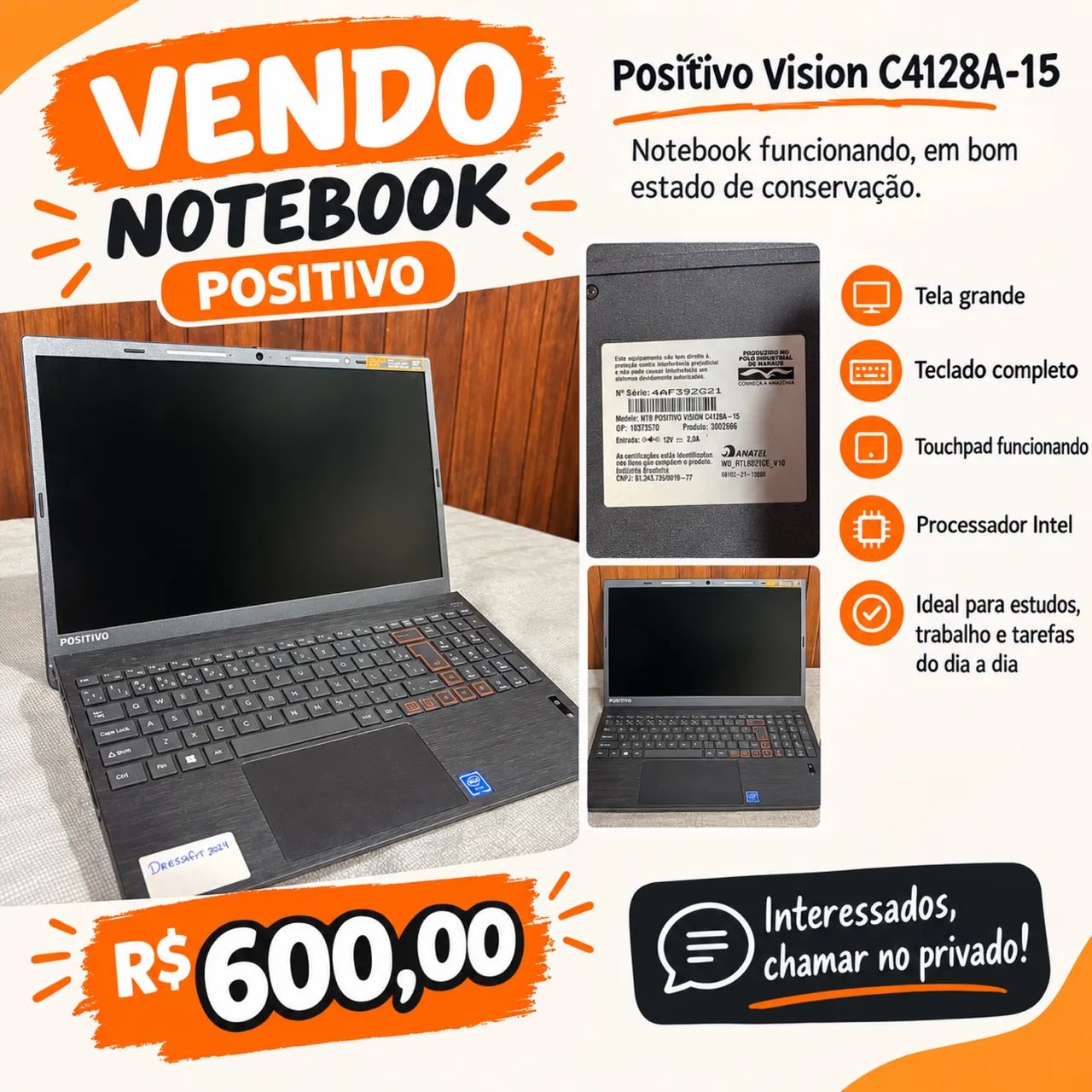 Notebook Positivo  - Foto 2